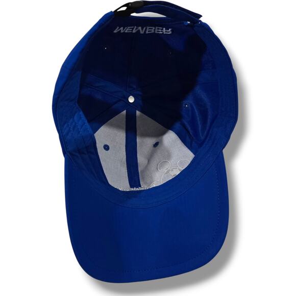 Disney Vacation Club Member Blue Adjustable Hat Embroidered Logo 100% Polyester - Picture 2 of 6